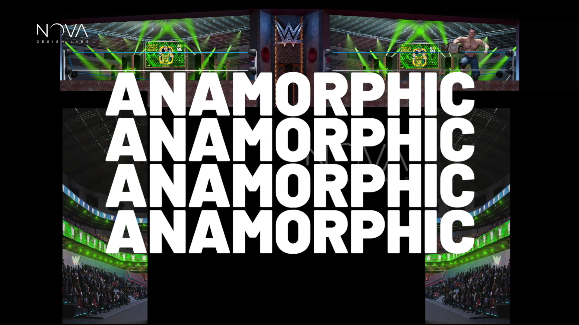 3D LED Anamorphic Video - Nova Design Labs