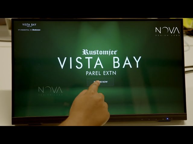Nova Design Labs created a Real-Time 3D Digital Twin interactive application for Rustomjee Vista Bay.
